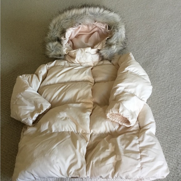 Uniqlo Cream Winter Jacket - Picture 2 of 7